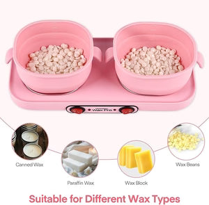 Double Pot Wax Heater Machine  جهاز تسخين الشمع المزدوج