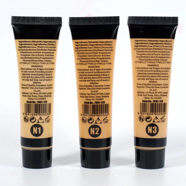 Liquid Foundation With SPF  فاونديشن سائل مع واقي شمس